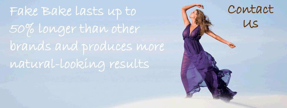 fake bake lasts 50% longer than other brands and produces more natural looking results